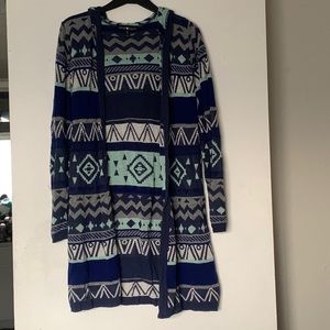 Patterned Cardigan